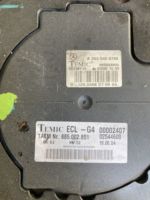 Дифузьор с перки за Мерцедес W203/W209