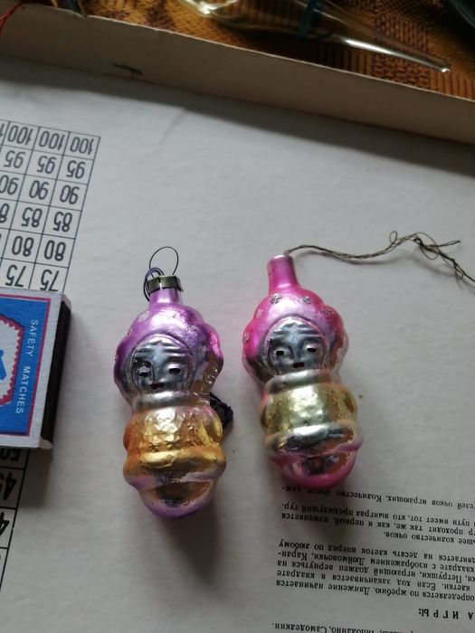 Игрушки новогодние СССР елочные