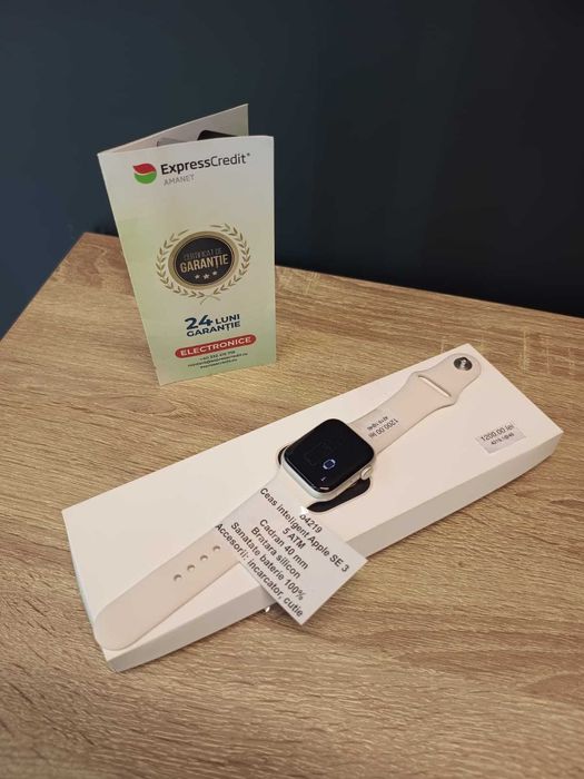 (AG51) Smartwatch Apple SE 3 40mm b4219 - Garantie 2 ani!