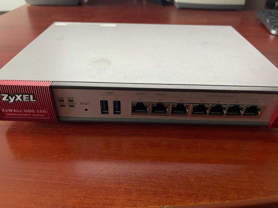 Router Zyxell Zywall USG100