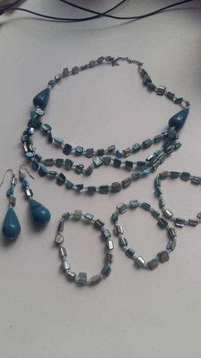 Колье подвески сережки