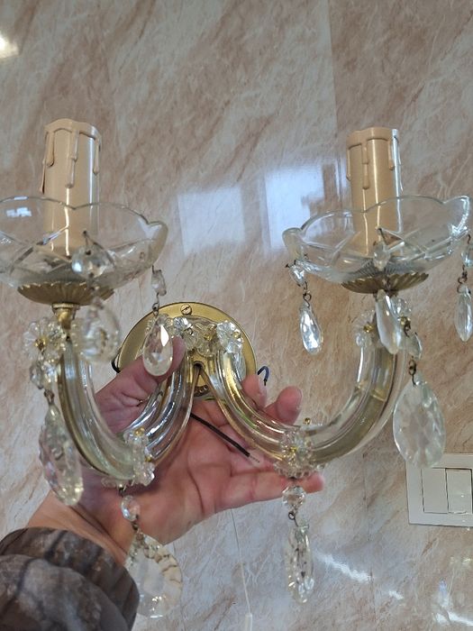 Чифт кристални аплици