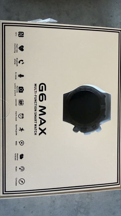 Smartwatch G6 Max display oled