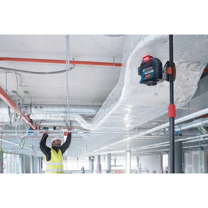 Линеен лазерен нивелир BOSCH GLL 3-80, червен лъч