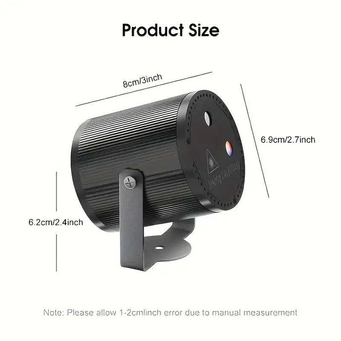 Proiector de lumini laser pentru petreceri etc.