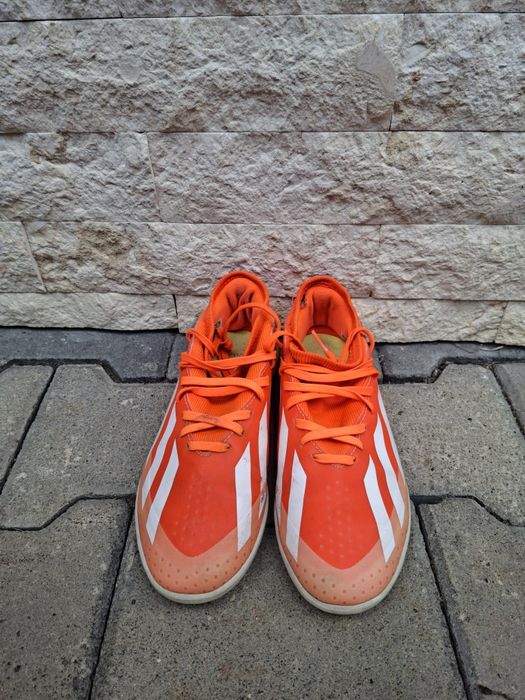 Ghete fotbal / turf Adidas X Crazyfast League TF – Mărimea 37 1/3