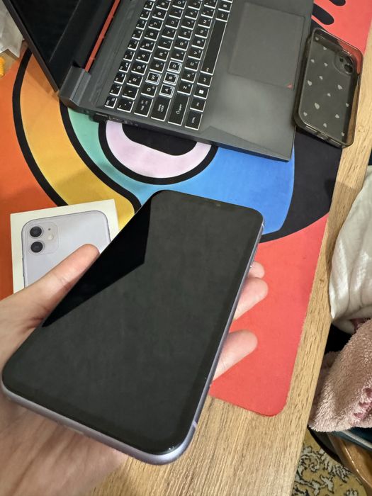 Iphone 11 лиловый 64 гб