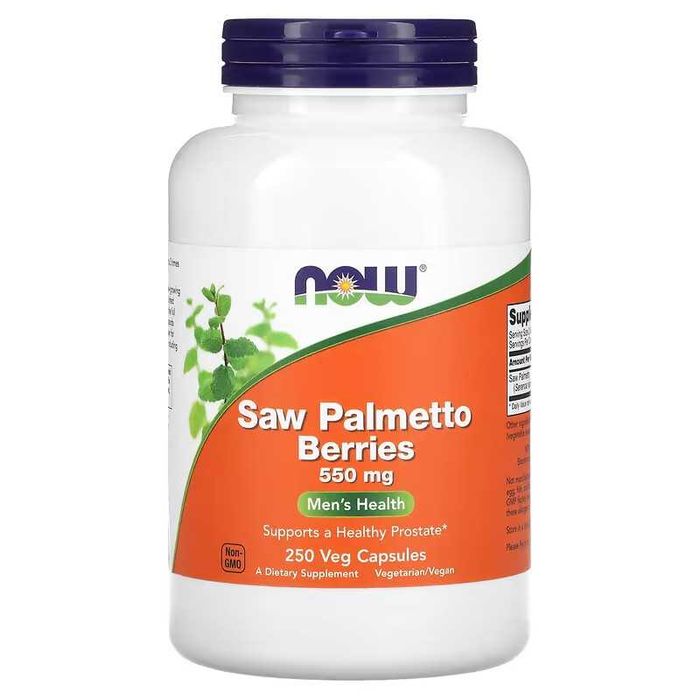 NOW Foods Saw Palmetto  Extract Berries ягоды серенои