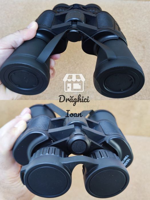 Binoclu 16x50 apropiere 72m/1000m, lentile antireflex FullyMulticoated