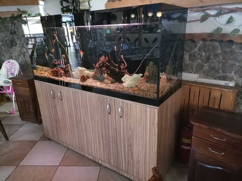 Аквариум 900литра + обурудване