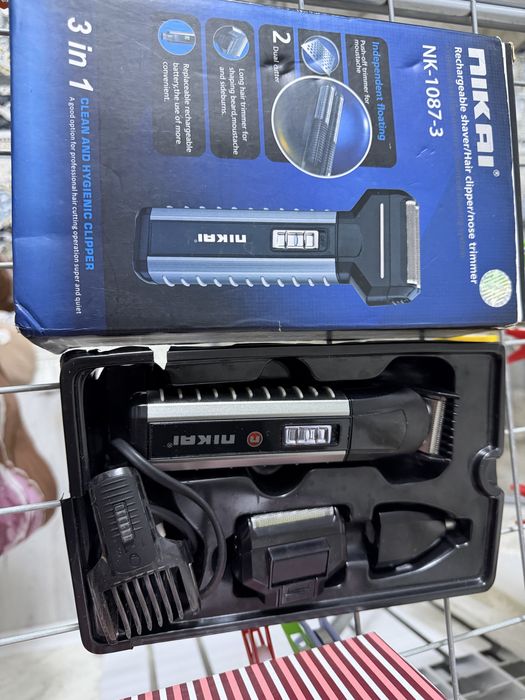 Триммер nikai  для волосы и для бороды .