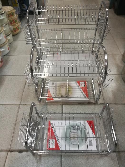Сушилник за чинии неръждаема стомана единица,двойка,тройка