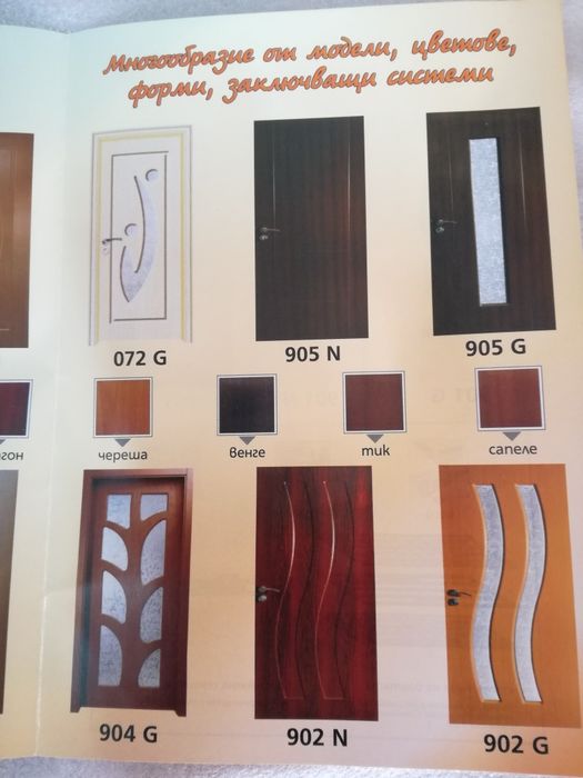 Интериорна врата / Интериорни врати от МДФ за всеки дом нови модели