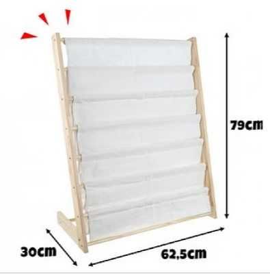 Стелаж тип органайзер за детски книжки