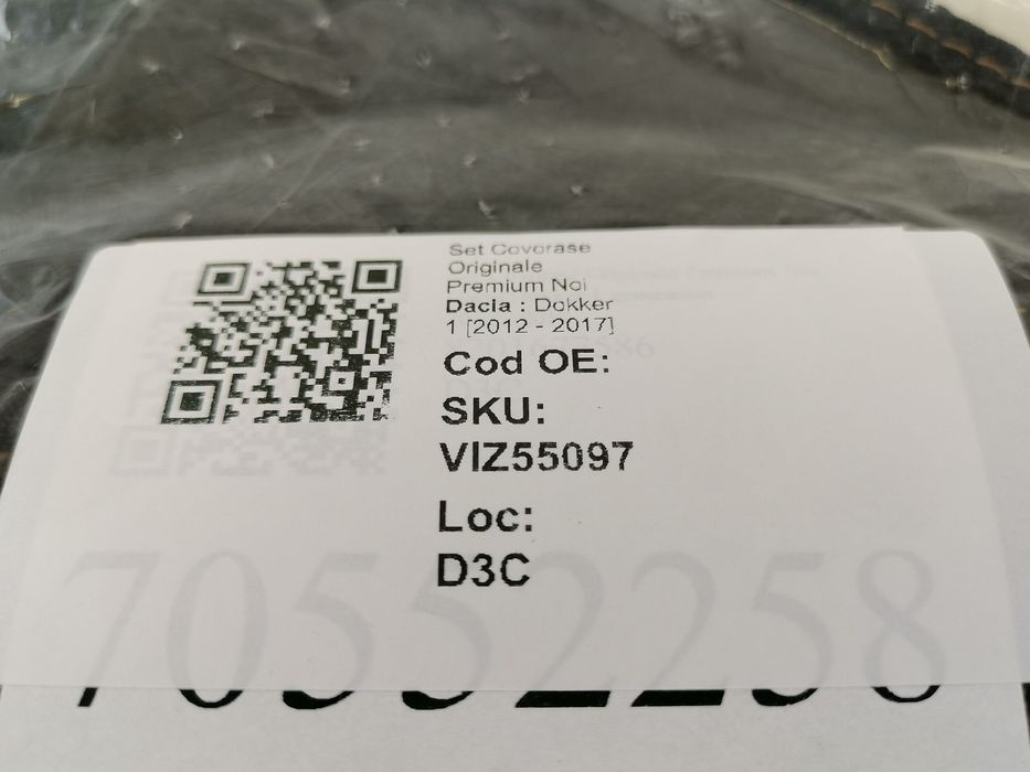 Комплект Оригинални Премиум Нови Дачия Докер 1 / Dacia Dokker 1 Компле