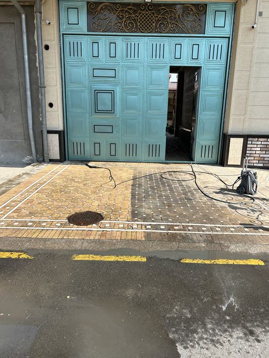 Burschatka tozalash, fasad yuvish,