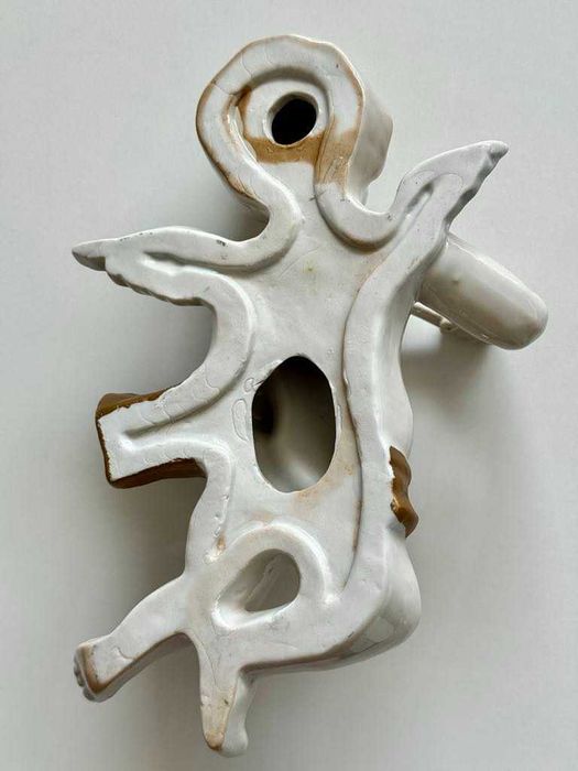 Винтидж порцеланова фигурка за окачване на стена