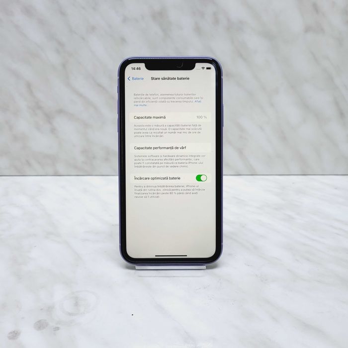 iPhone 11, 128GB, Mov 100% baterie Zeus Amanet Militari 33195