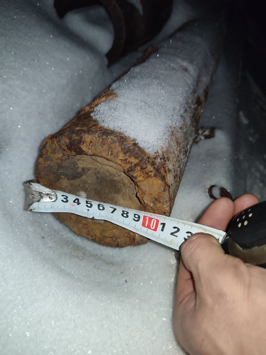 Труба толстостенная.