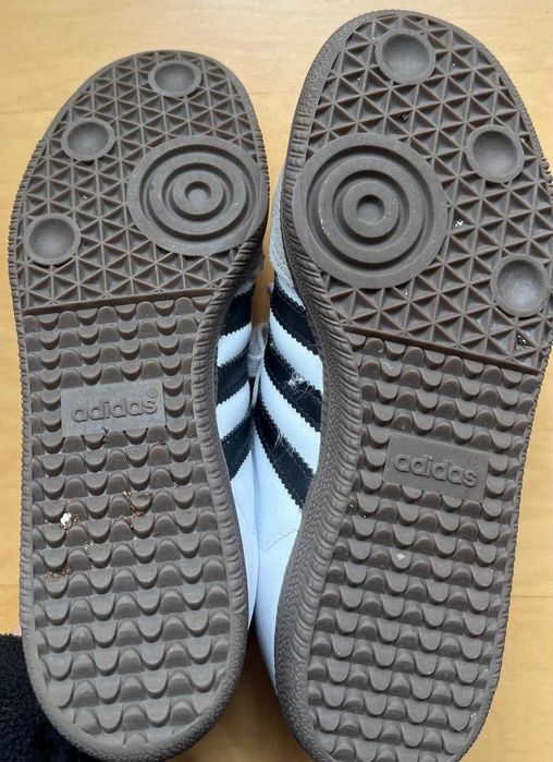 Adidas Samba dama 37 1/3 alb cu negru