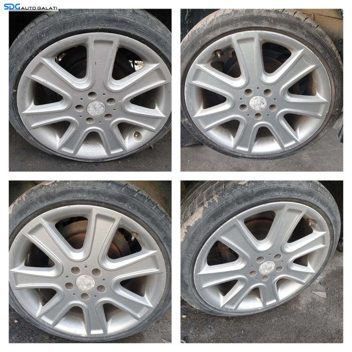 Set 4 Jante Janta Roata Roti Aliaj 225 40 18 R18 Mercedes Clasa CLK Class W208 W209 1997 - 2009 (anvelope vara) [Q1450]