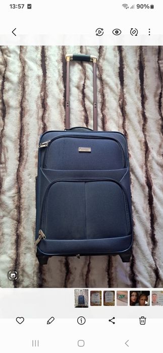 Чемодан на колесиках