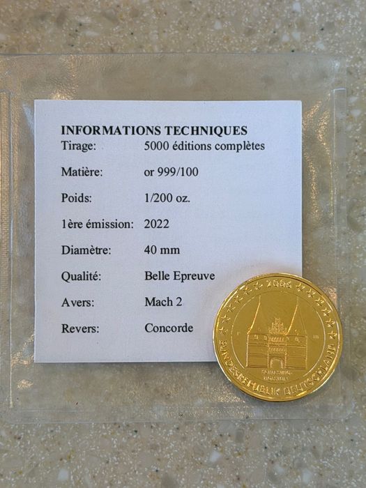 2 Евро позлатени 999 колекционерски