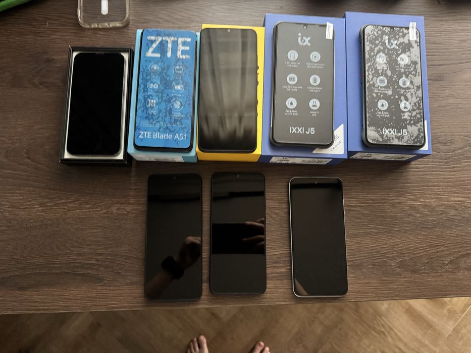 Продаю телефоны iphone, poco, redmi, zte, ixxi