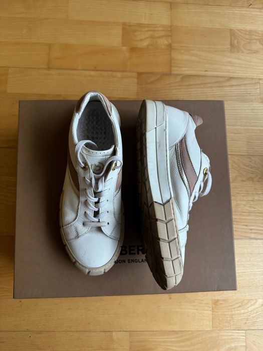 Sneakers Bugatti Leather – Detalii Aurii și Rose Gold