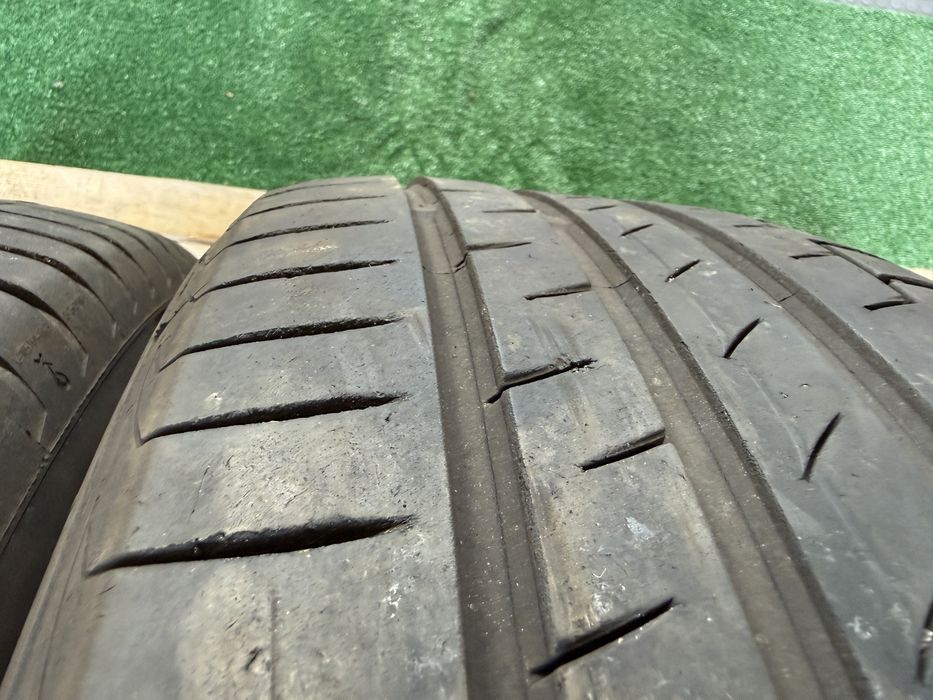 4бр. ОТЛИЧНИ Летни Гуми С Борд 225/55R/19 *CONTINENTAL* DOT:0423- 5.6мм.