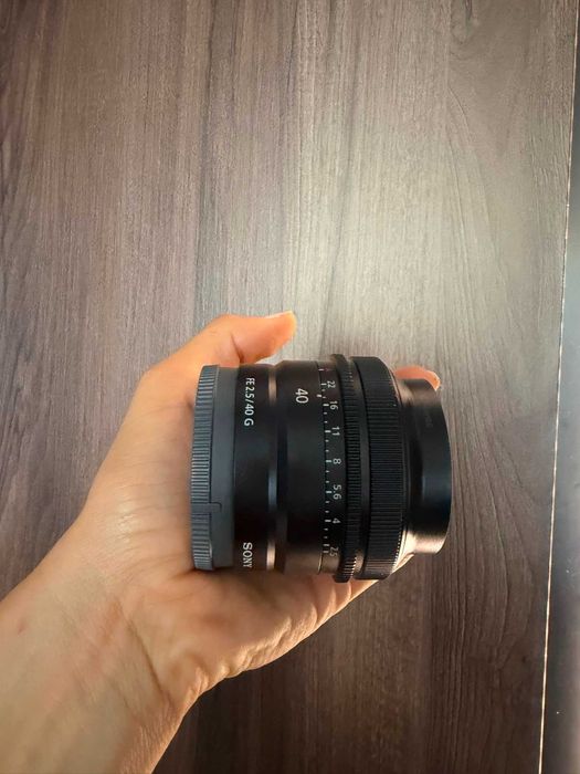 obiectiv Sony FE 40mm F2.5 G