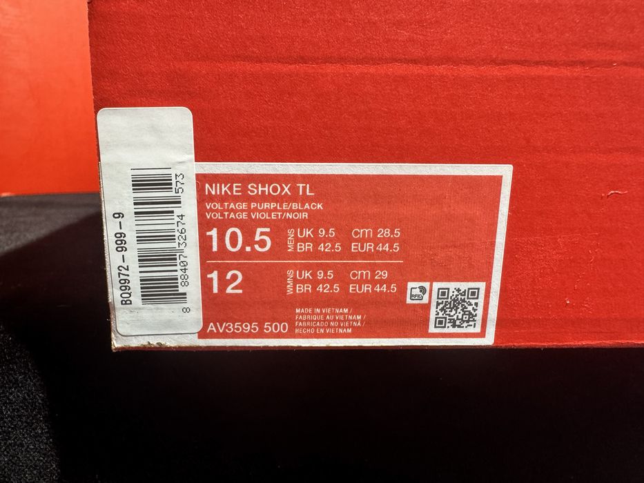№ 44.5 оригиналниNike Shox TL Shoemag