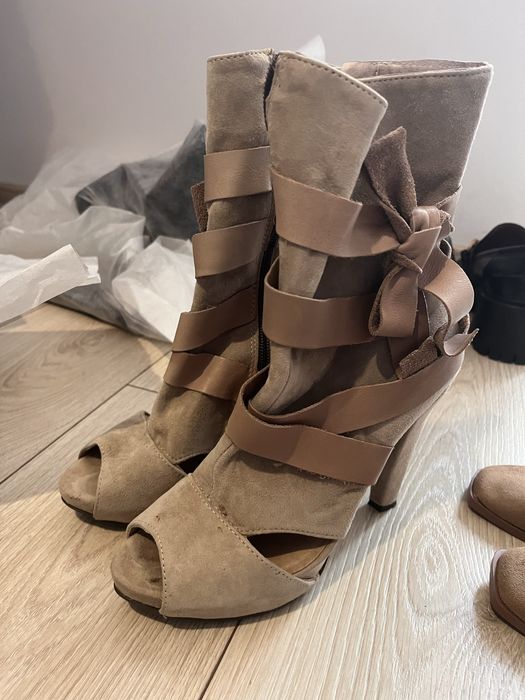 Бота Stefanel- велур