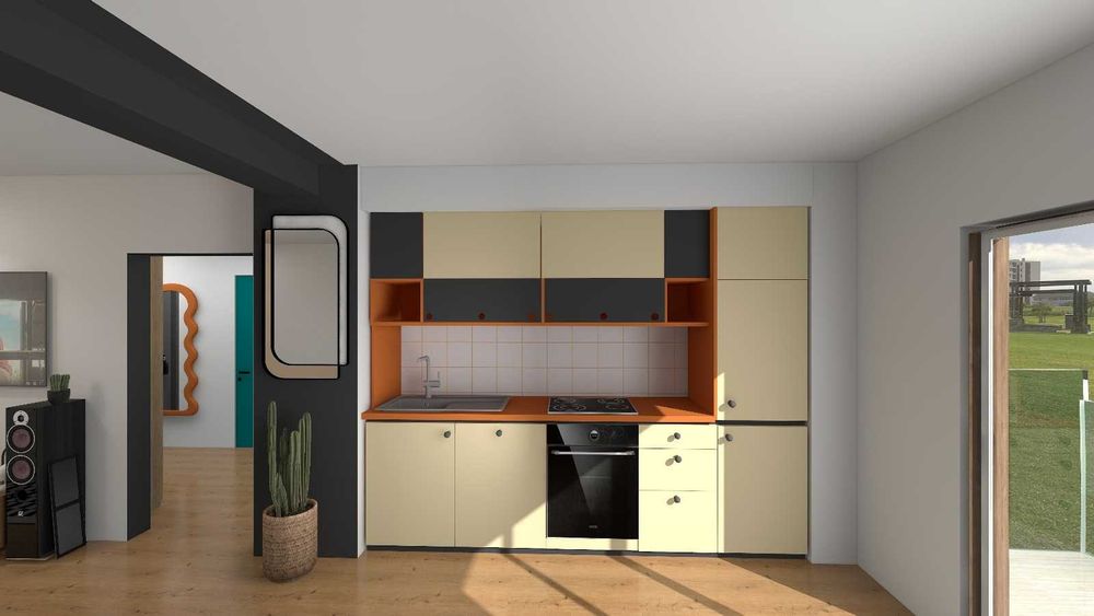 Apartament Nou | 56 mp | Tudor Vladimirescu | La 500m de Bosch | Etaj 3