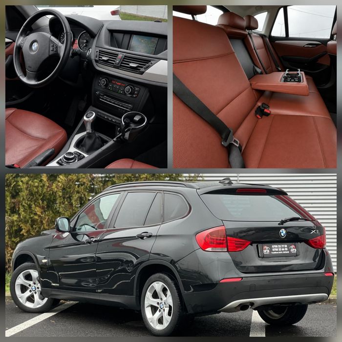Vand BMW X1 2013 XDrive 2.0D 4x4 piele *LED* inmatriculata RO posibilitate rate / leasing / finantare urgent