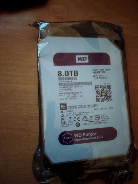 Жесткий диск 8 Tb Western Digital Новый