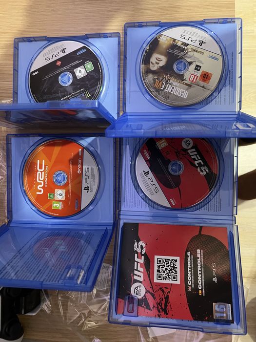 ЧИСТО НОВ Disc Drive за Playstation 5slim/digital edition +4 нови игри