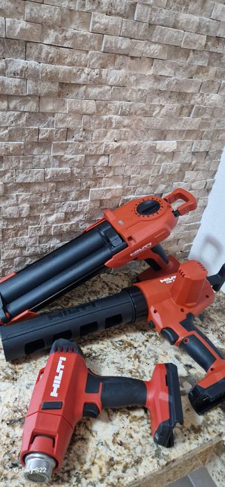 Hilti set scule pe acumulator