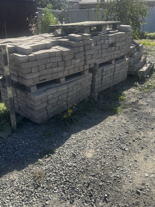 Брусчатка бу 5 паддонов