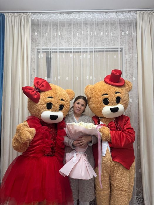 Куроми Аниматор Мишки Тедди Шымкент Шар оформление Фотозона