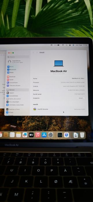 MacBook Air 13” i5 / 8GB RAM / 128GB SSD – macOS Sonoma