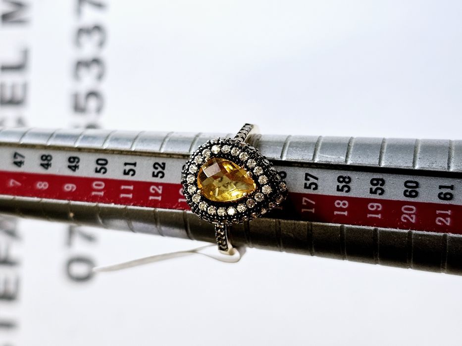Vand inel dama din aur 14 k 3.26 g cod 784