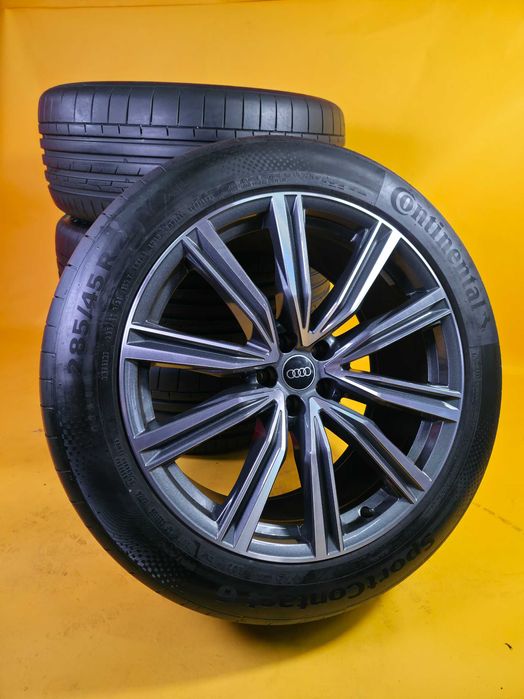 Roti Jante Anvelope VARA 285/45/21 5x112 OEM AUDI Q8 CA NOI 2024 2025