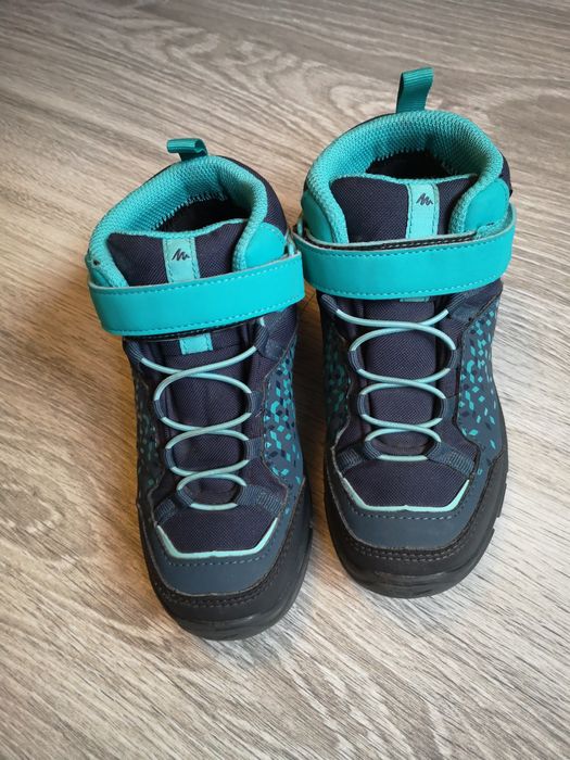 Bocanci Quechua copii, mar 31, 19 cm, stare f buna