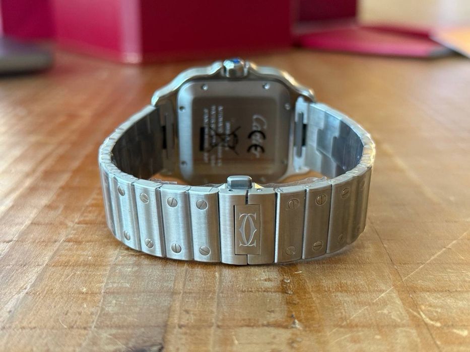 Часы Cartier Santos Blue