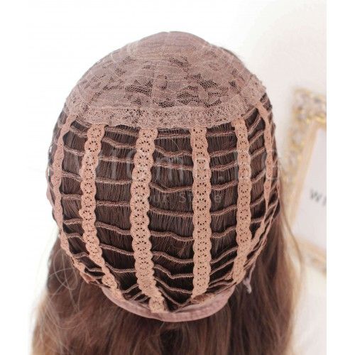 ПРОМОЦИЯ! Дълга кестенява омбре перука на вълни Ева