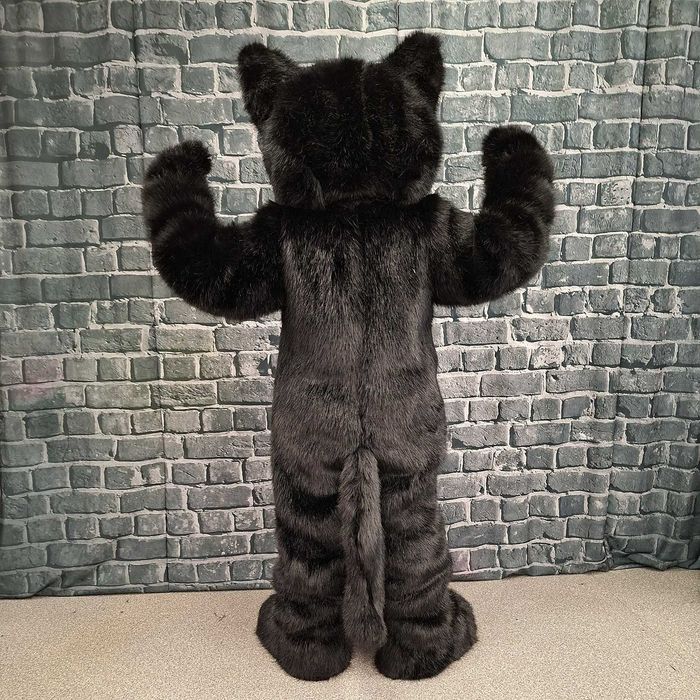 Costum mascotă lup adult profesional pentru evenimente și petreceri