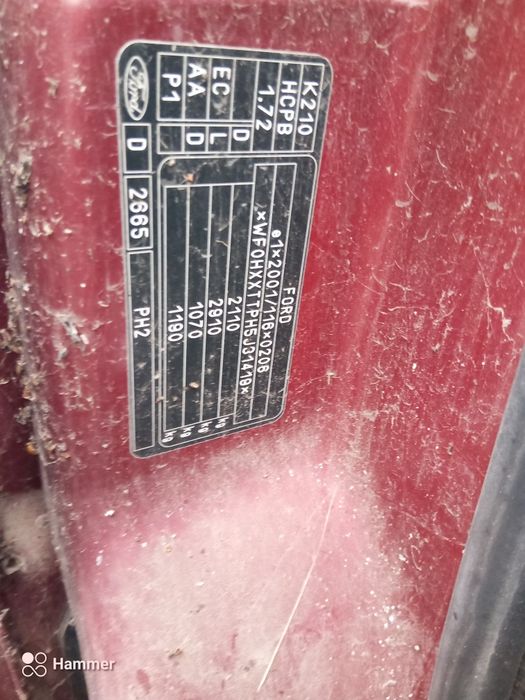 Продавам ford connect 1.8 TDCI 90 коня на части