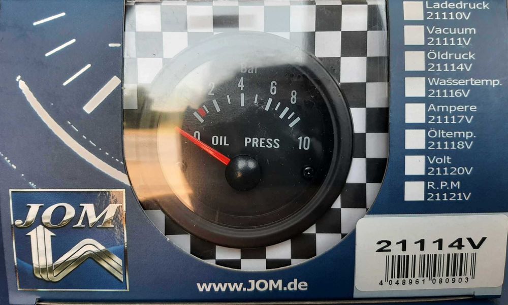 Manometru YoungTimer presiune ulei