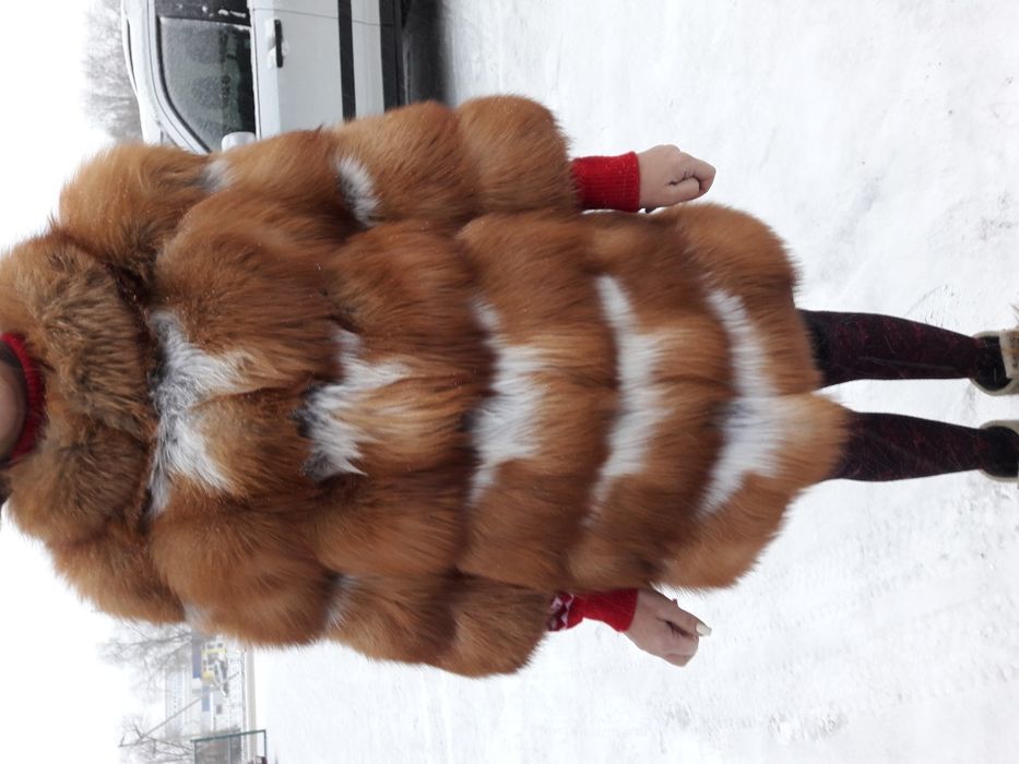 Продам шубу лисы